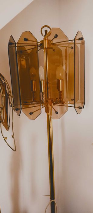 Lampa stojąca Vintage Art Deco Unikat piękna