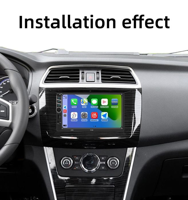 Автоманітола 7дюїмів Carplay android auto