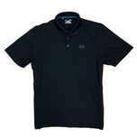Under Armour koszulka polo męska czarna sportowa L / XL HeatGear