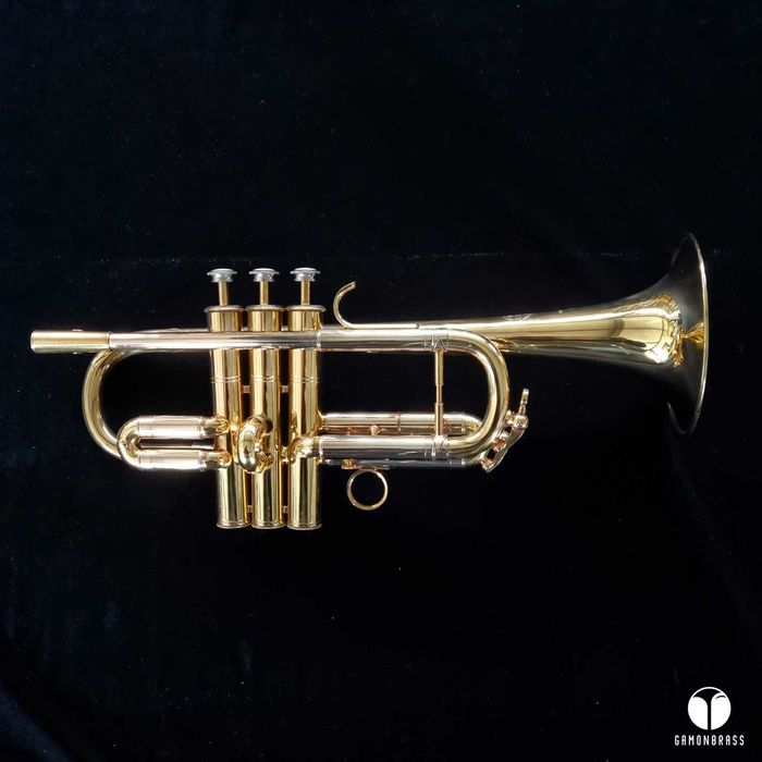 Trąbka Henri Selmer Paris Eb / D radial valves futerał Gamonbrass