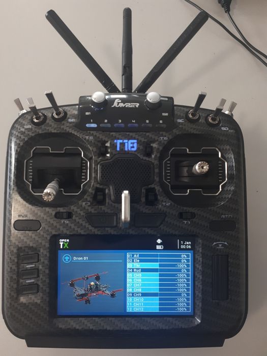 Топова апаратура пульт Jumper t18 PRO карбон