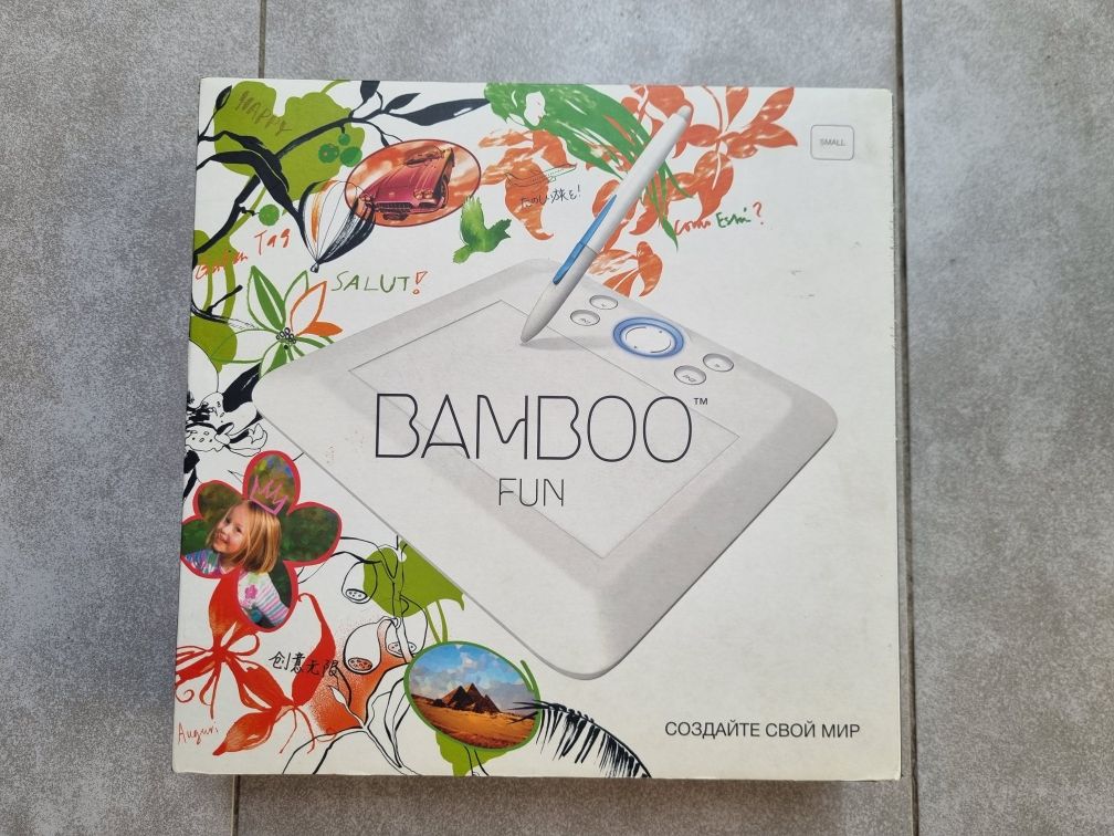 Графічний планшет Wacom Bamboo Fun CTE-450