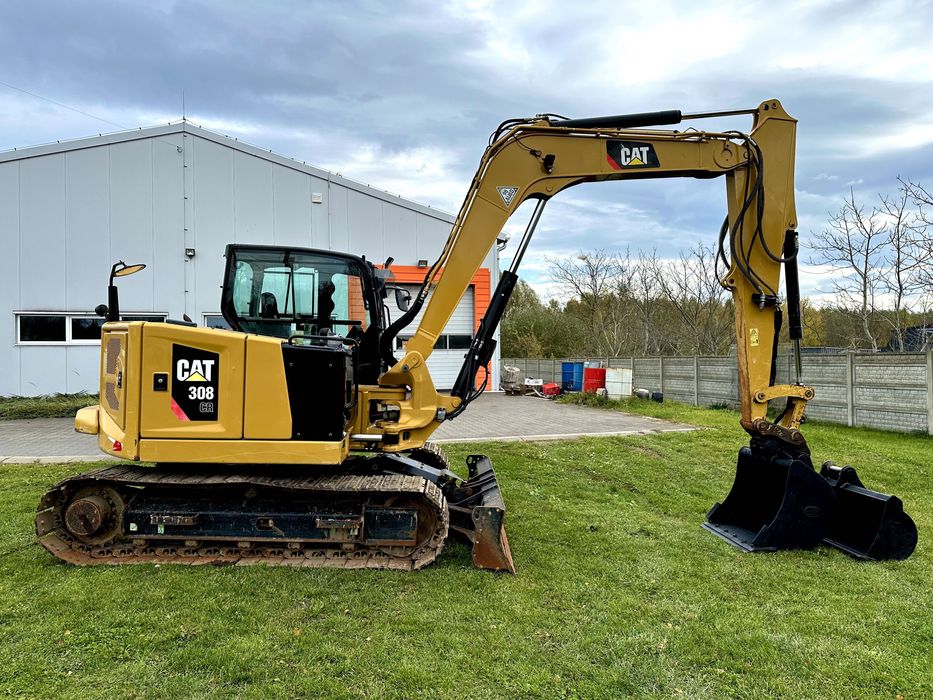 Koparka gąsienicowa CAT 308 07 CR 2019 Najdłuższe Ramię Minikoparka E2