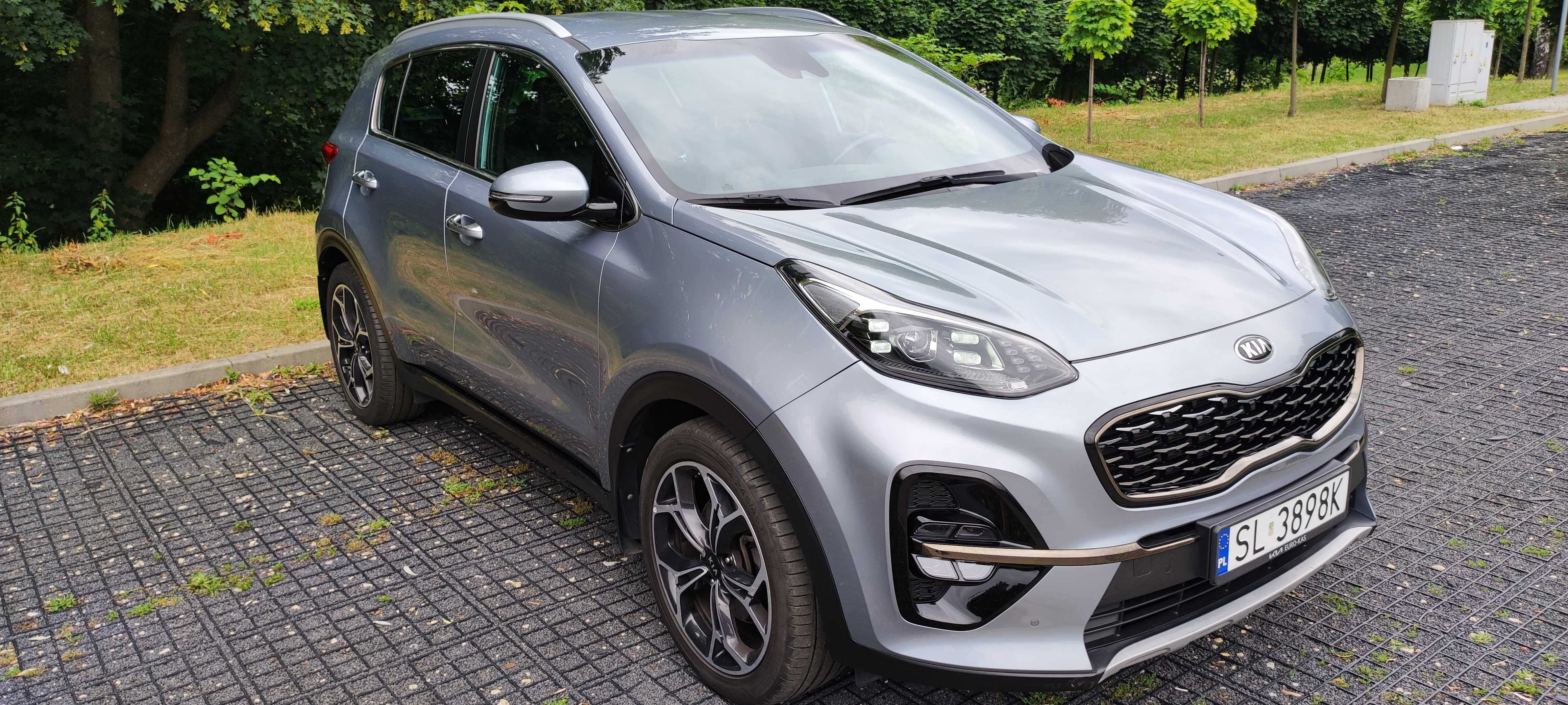 Kia Sportage IV 1.6 GT LINE T-GDI 177 KM Automat 7DCT 2021 51tys km