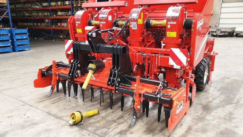 Sprzęg z brona wirnikową do Grimme Miedema do sadzarki