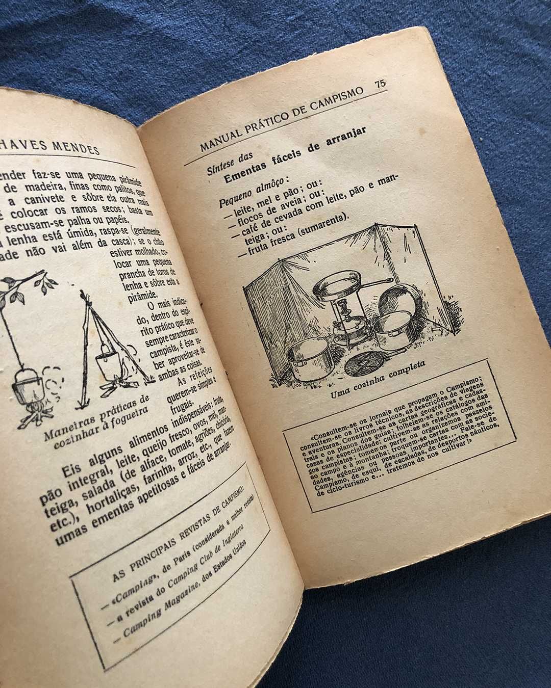 Chaves Mendes MANUAL PRÁTICO DE CAMPISMO (1.ª Edição, 1942)