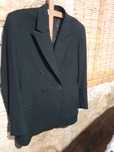 Casaco preto/ vintage HomemT. 58-  A.Ferreira Borges ,Lisboa.