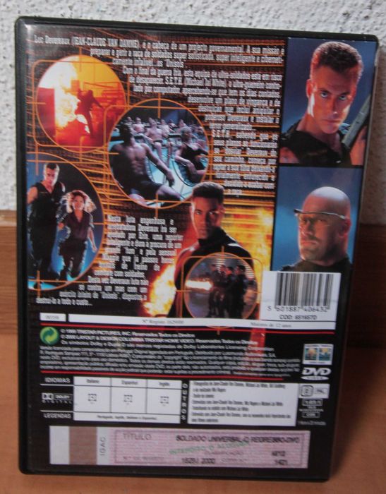 Filme DVD - Soldado Universal: O Regresso com Jean-Claude Van Damme