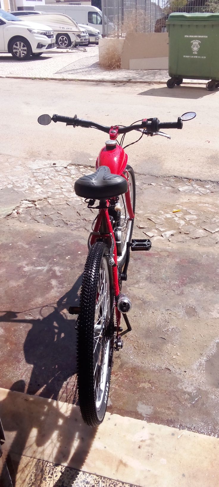 Bicicleta com motor