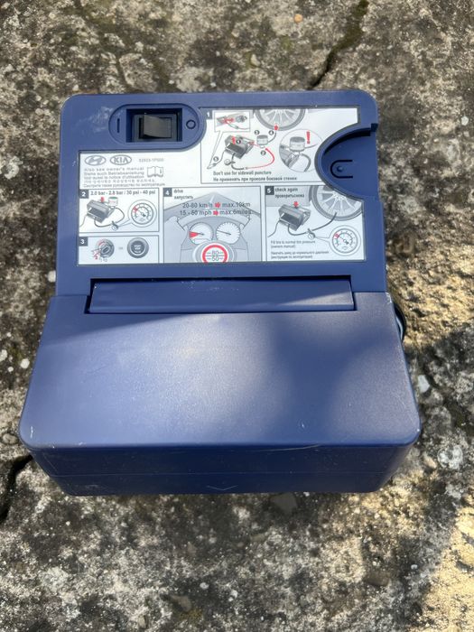 Kompresor do pompowania koła