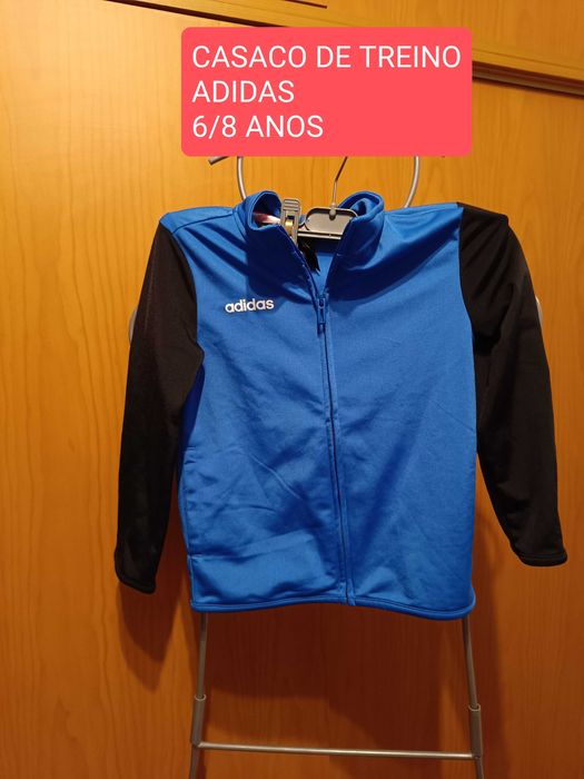 Casacos fato treino Adidas  3/4 e 6/8anos os dois 12,50 cada 7euros