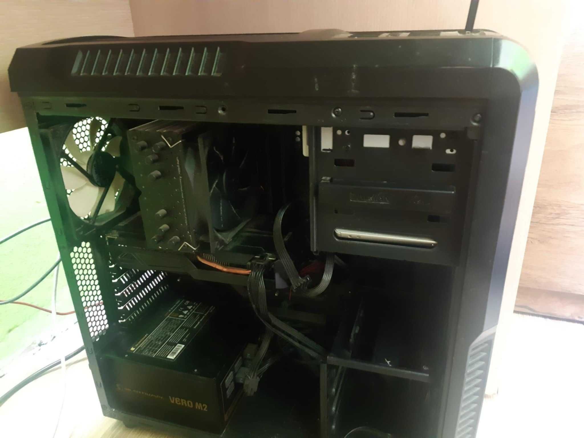 Komputer gamingowy (1050Ti 4GB / i5 7600-k 3,8 GHz / 500 GB SSD/600 W)