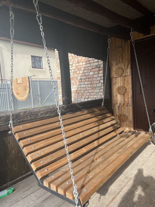 Підвісна гойдалка до альтанки