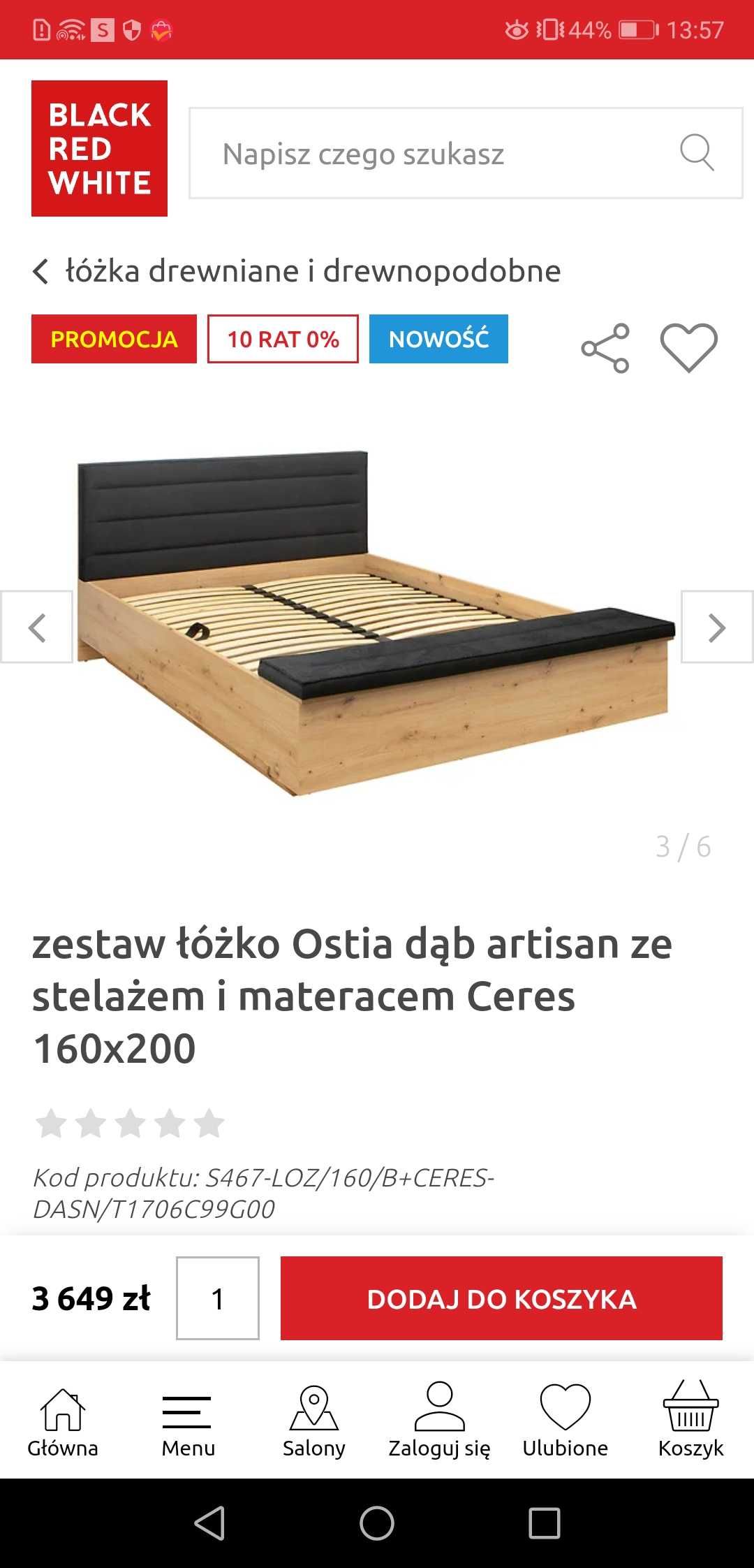 łóżko brw z siedziskiem i pojemnikiem na pościel 160x200