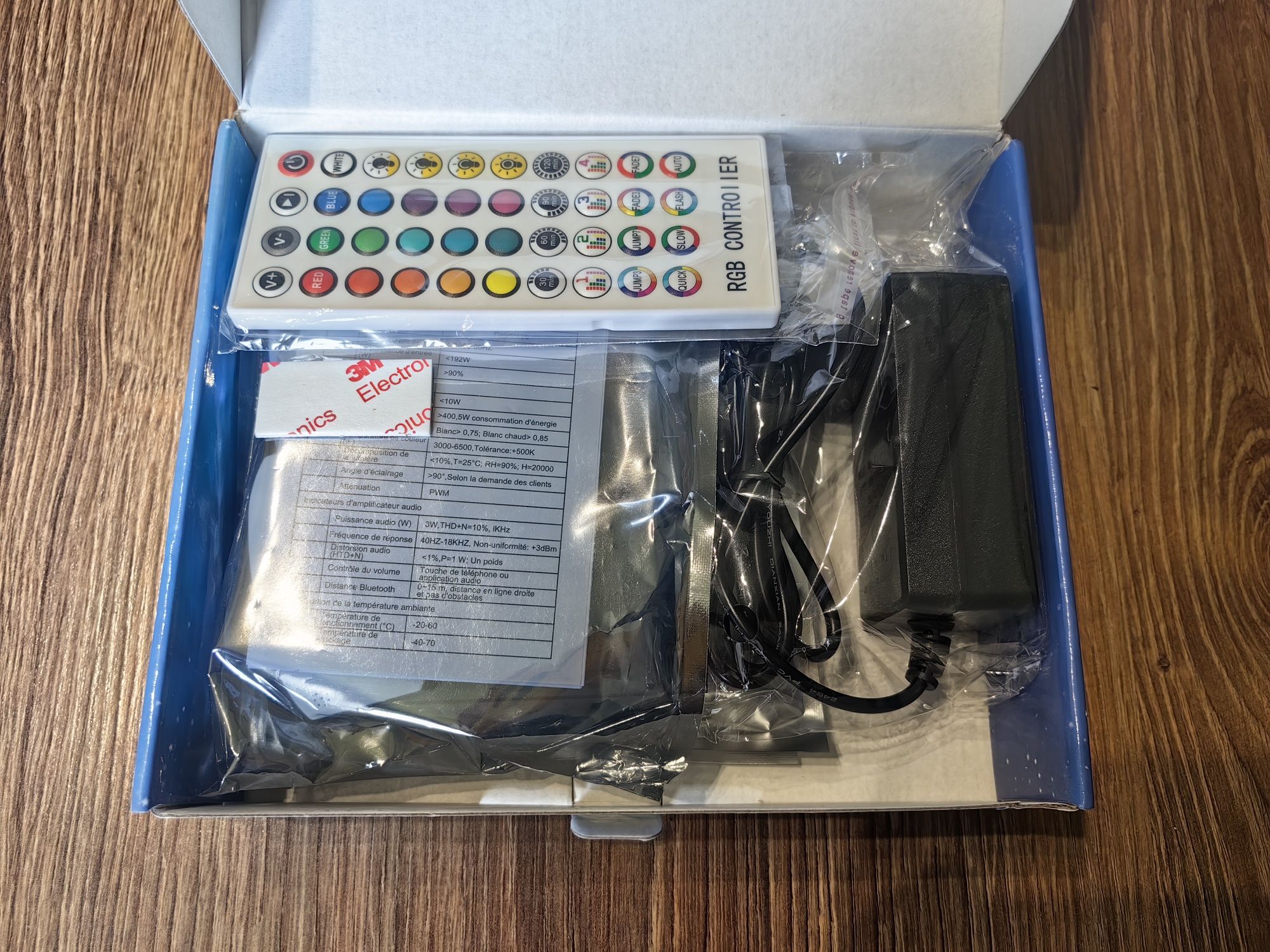 Taśma Led Strip aled light 5 m RGB pilot nowa DPD