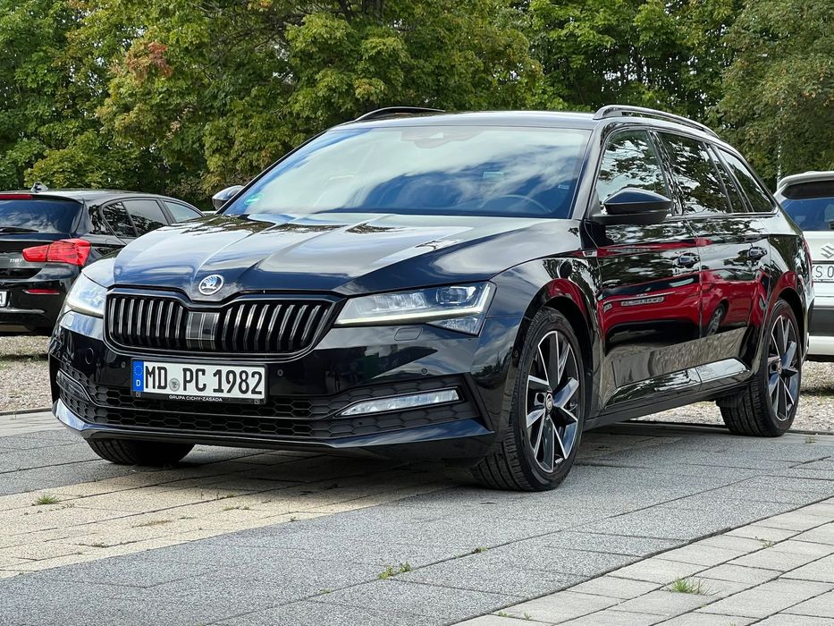 Skoda Superb 2.0TDI 200KM 4x4 Sportline Xenon Led Navi Pół Skóra Virtual OPŁACONY