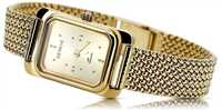 Złoty zegarek z bransoletą damską 14k Geneve lw003ydg&lbw003y Warszawa