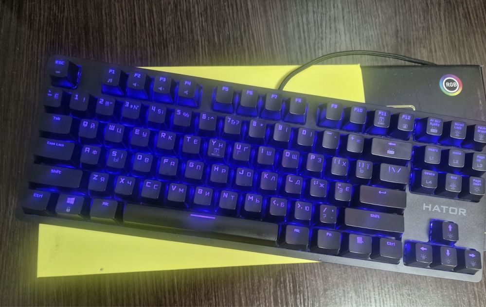 Клавіатура Hator Rockfall Evo TKL