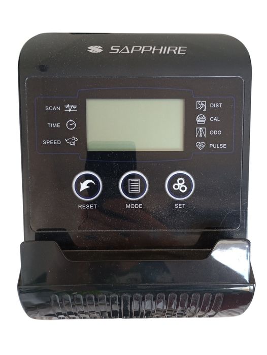 Rower treningowy magnetyczny COLT SG-320B - czarno-niebieski