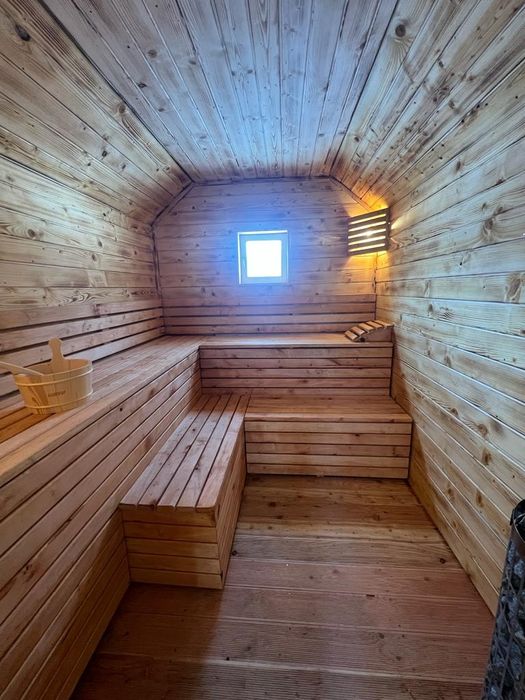 Sauna   fińska ocieplana  pół bal 19cm    producent