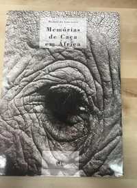 Livro NOVO -Memórias de caça em África