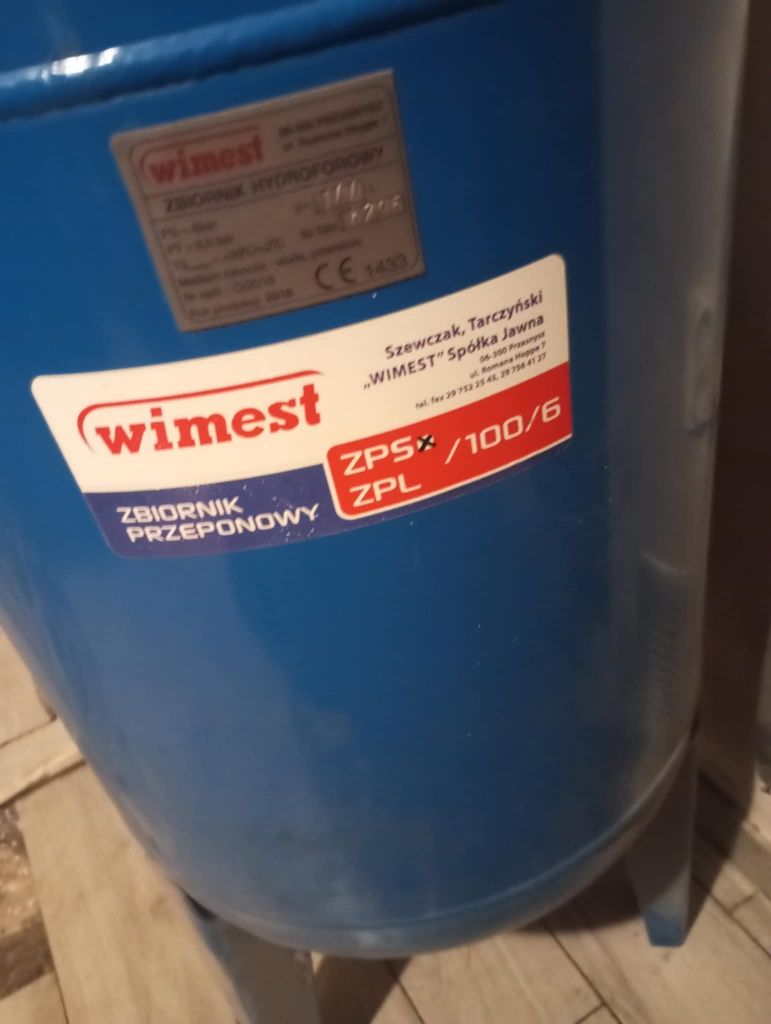 Zbiornik używany