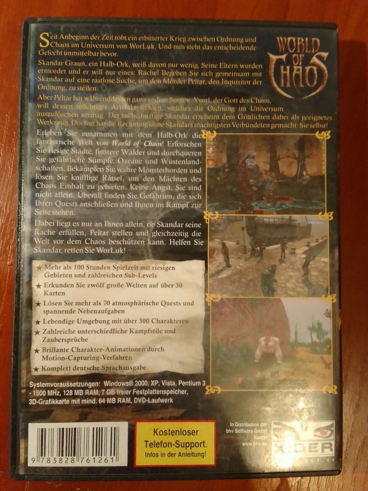 Gra World of chaos PC DVD-ROM