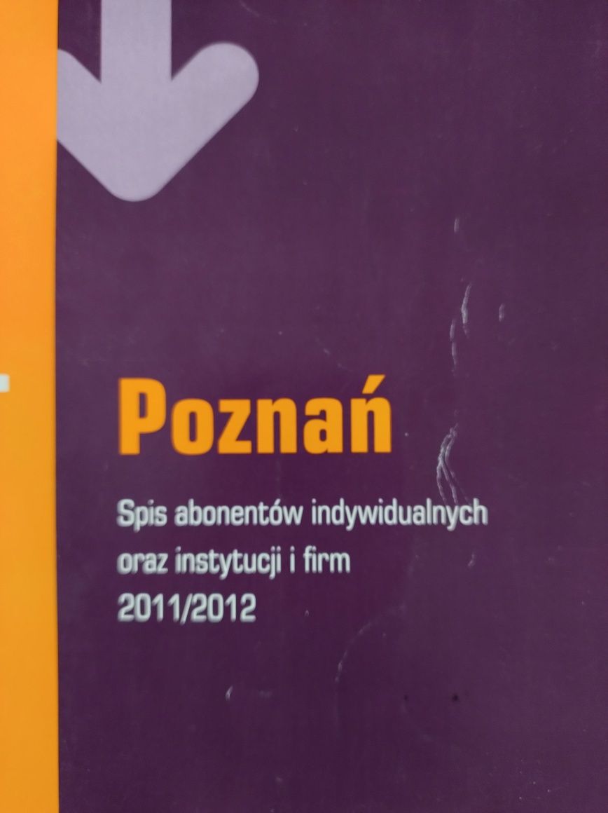 Ogólnokrajowy Spis abonentów 2011/2012- Poznań