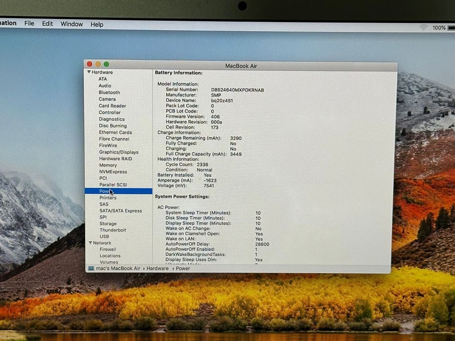 MacBook Air 13 8/128GB