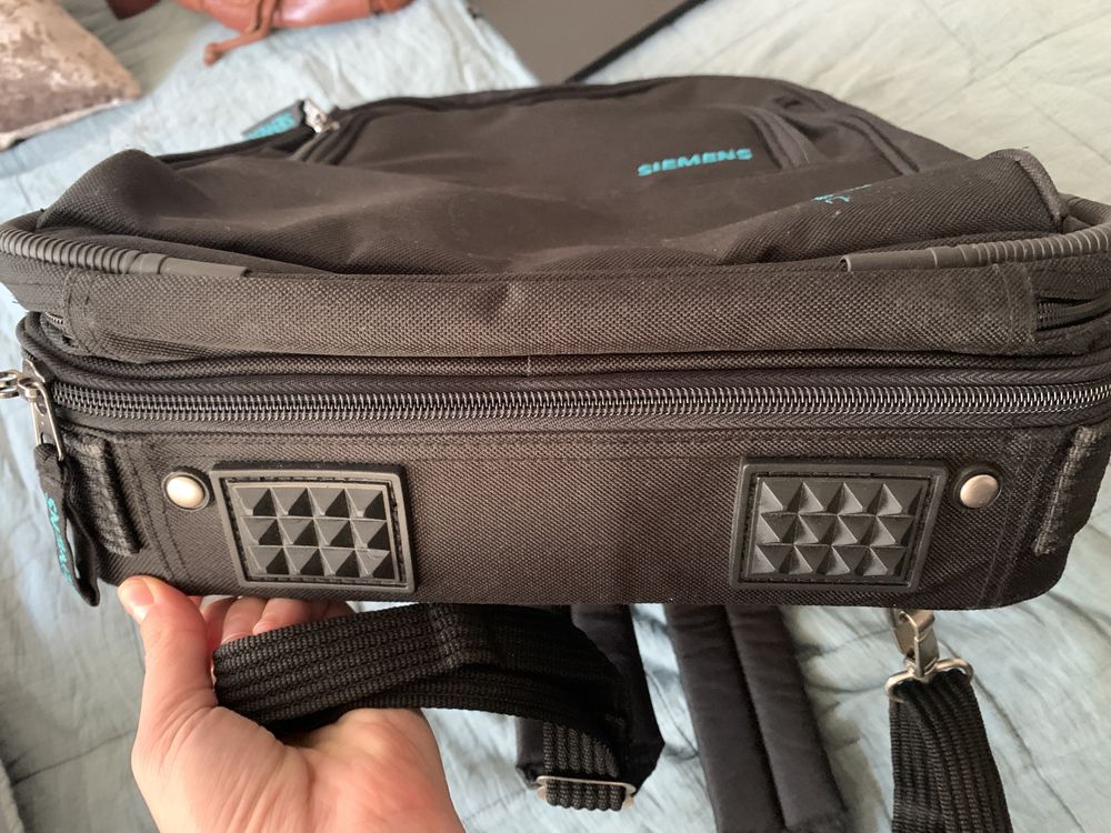 Samsonite plecak czarny na laptopa torba podróżna