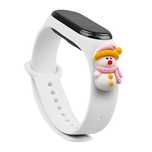 Strap Xmas opaska do Xiaomi Mi Band 4 / Mi Band 3 świąteczny silikonow
