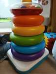 Wieża do układania Fisher Price DUZA