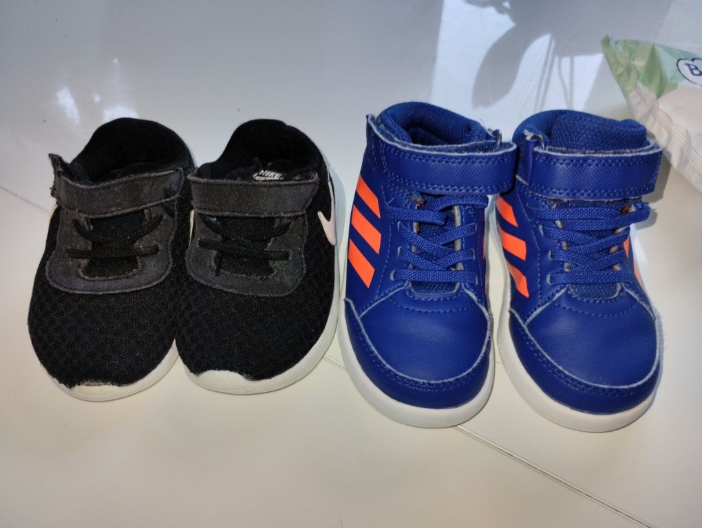 13 par bucików dla chłopca buty chłopięce Adidas Nike