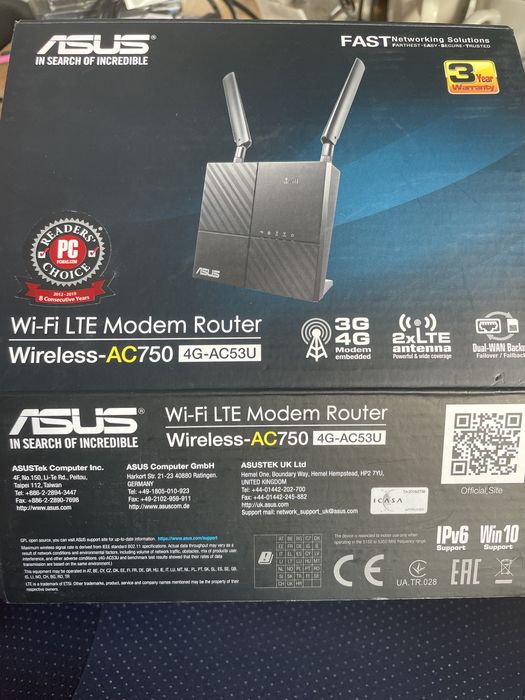 Router Asus 4G-AC53U nowy