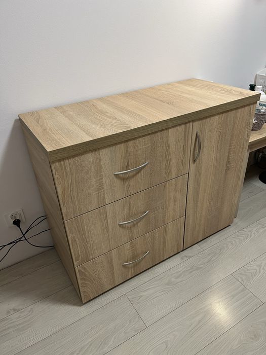 Szafa ,słupek ,komoda ,stolik dąb sonoma