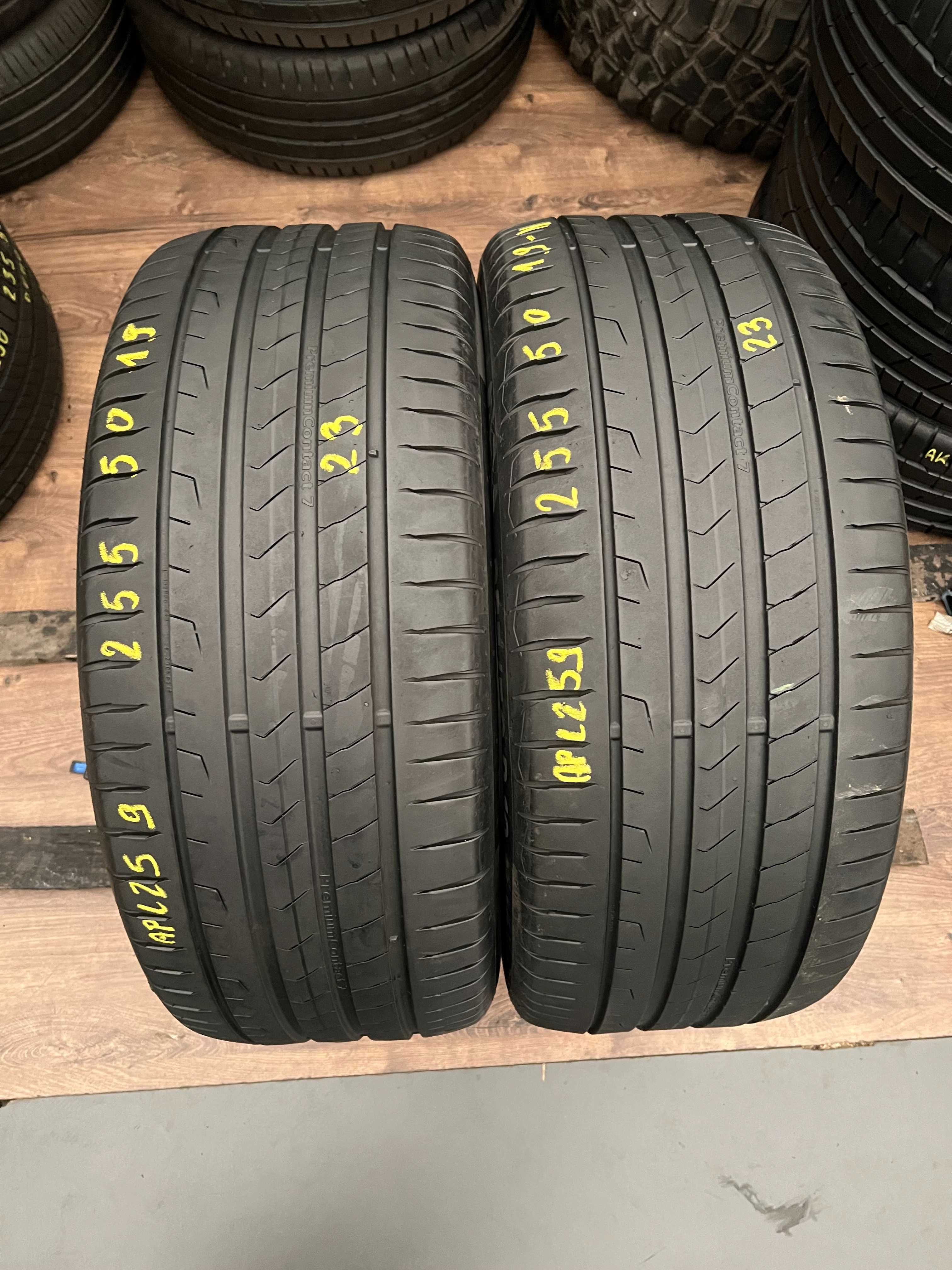 Opony letnie 255/50/R19 Continental PremiumContact 7 / 2023r - 2 szt