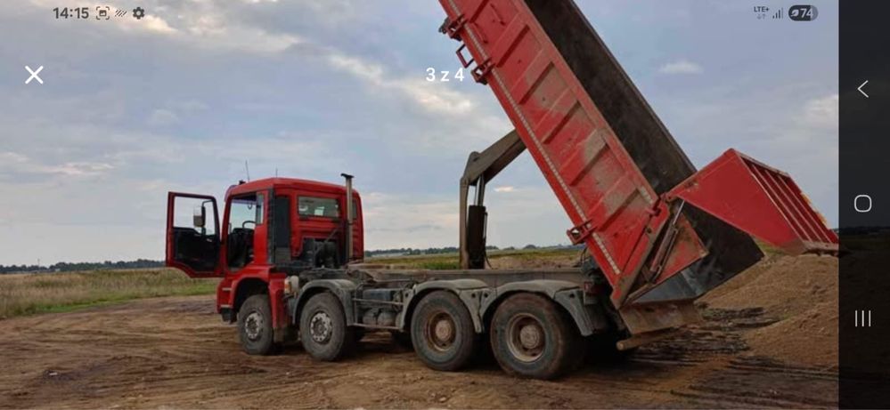 Man TGA 2005r wywrotka