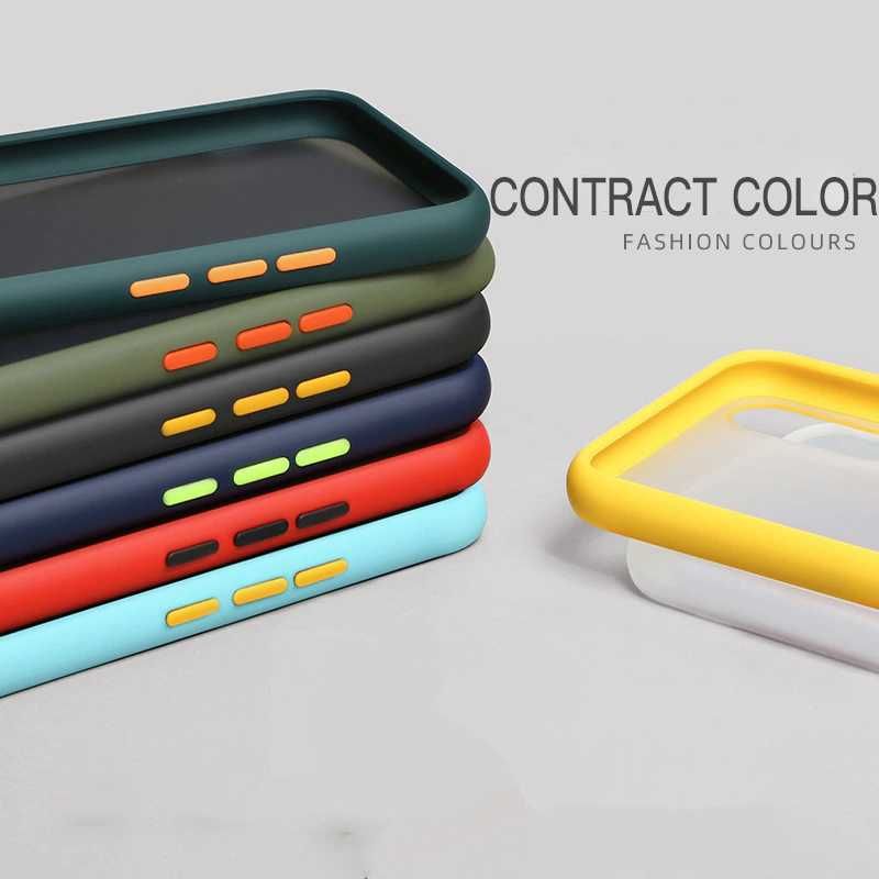 Противоударный s9 Matte color s8 матовый чехол Samsung Galaxy s10 plus