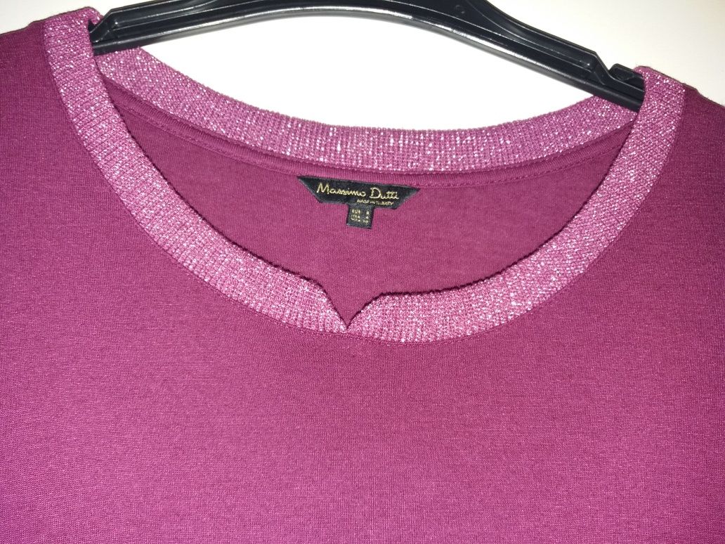 Tee shrit rosa Massimo Dutti