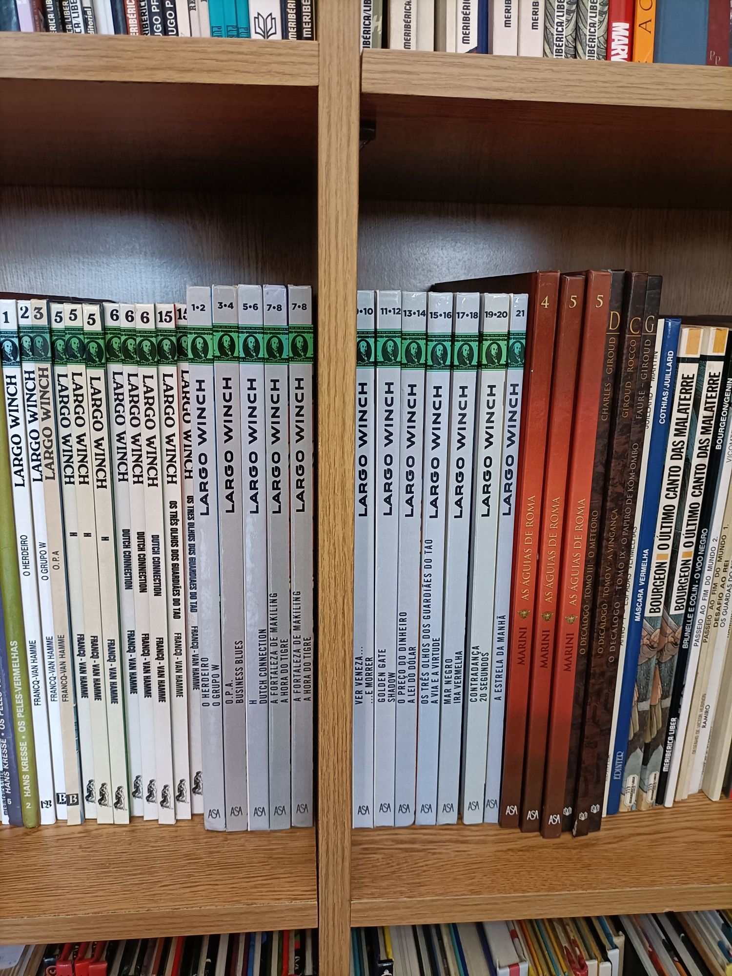 17 Livros A4 Largo Winch