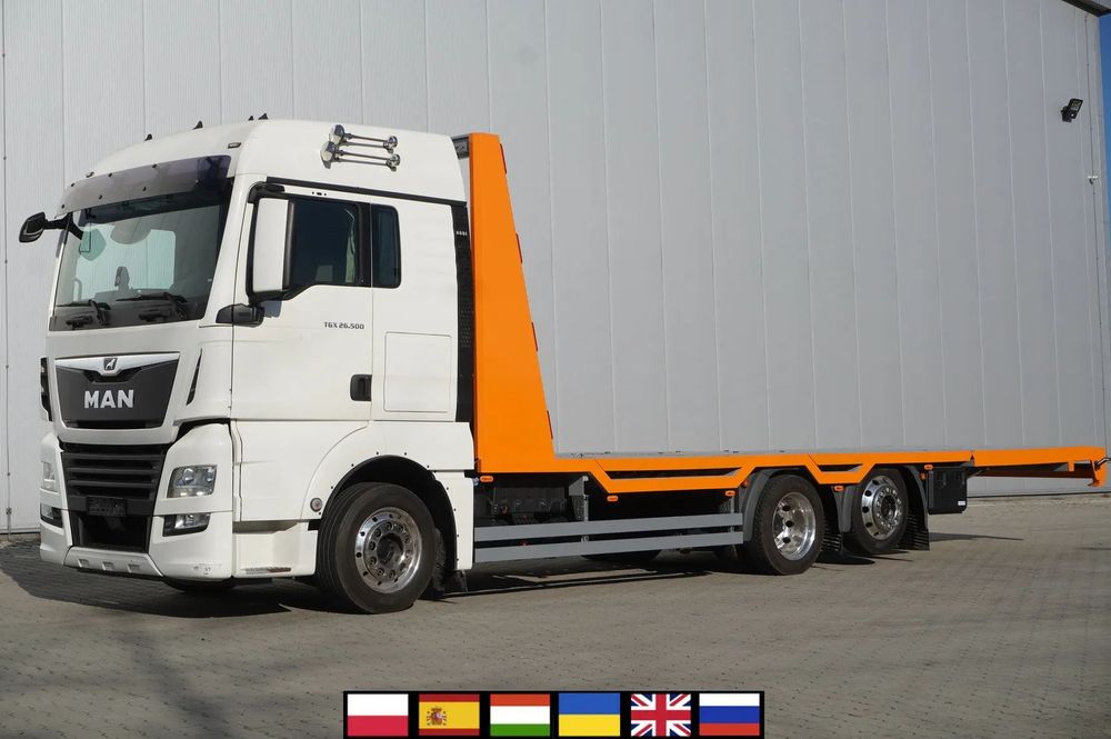 MAN TGX 26.500 6x2 E6 / NOWA Zabudowa laweta 8,75 m / oś skrętna  _241362
