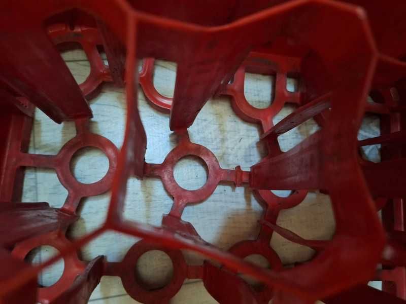 Skrzynka Coca Cola Coke stojak na butelki baru retro vintage lata 90.