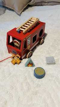 Straż pożarna zabawka Sorter dla dzieci Smiki drewniany