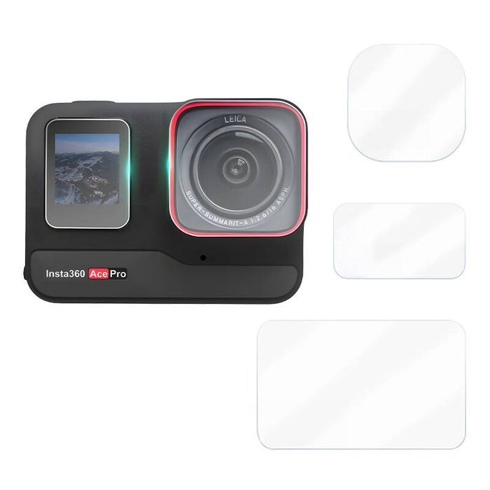 Szkło Hartowane Sunnylife 9H Na Ekran I Obiektyw Do Insta360 Ace Pro