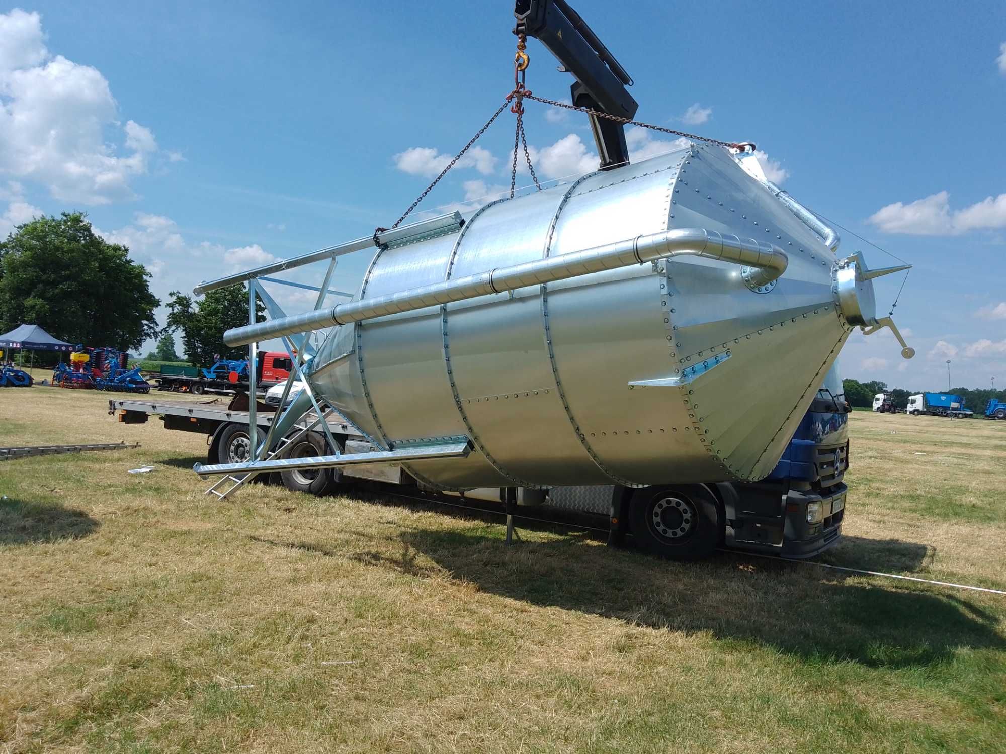 zbiornik zbożowy bin na zboże 170ton/38/34/30ton25/20/18 ton