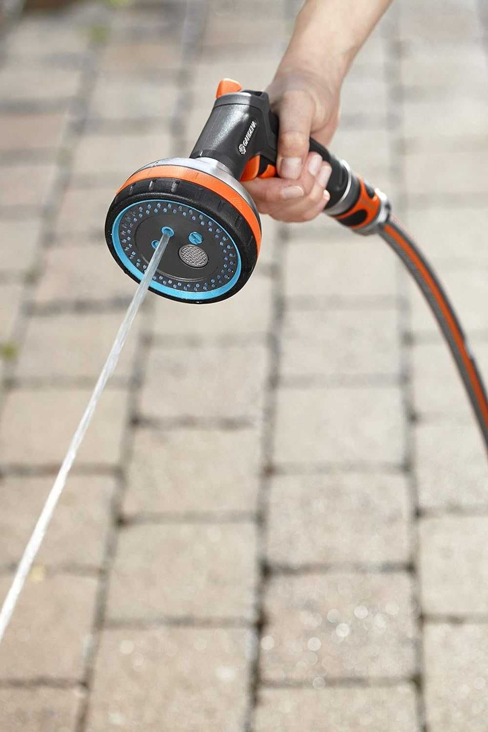 розпилювач зрошувач душ насадка Gardena 18317 5 режимів