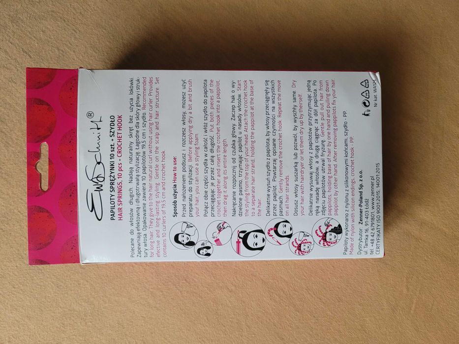 Papiloty sprężynki Ewa Schmitt