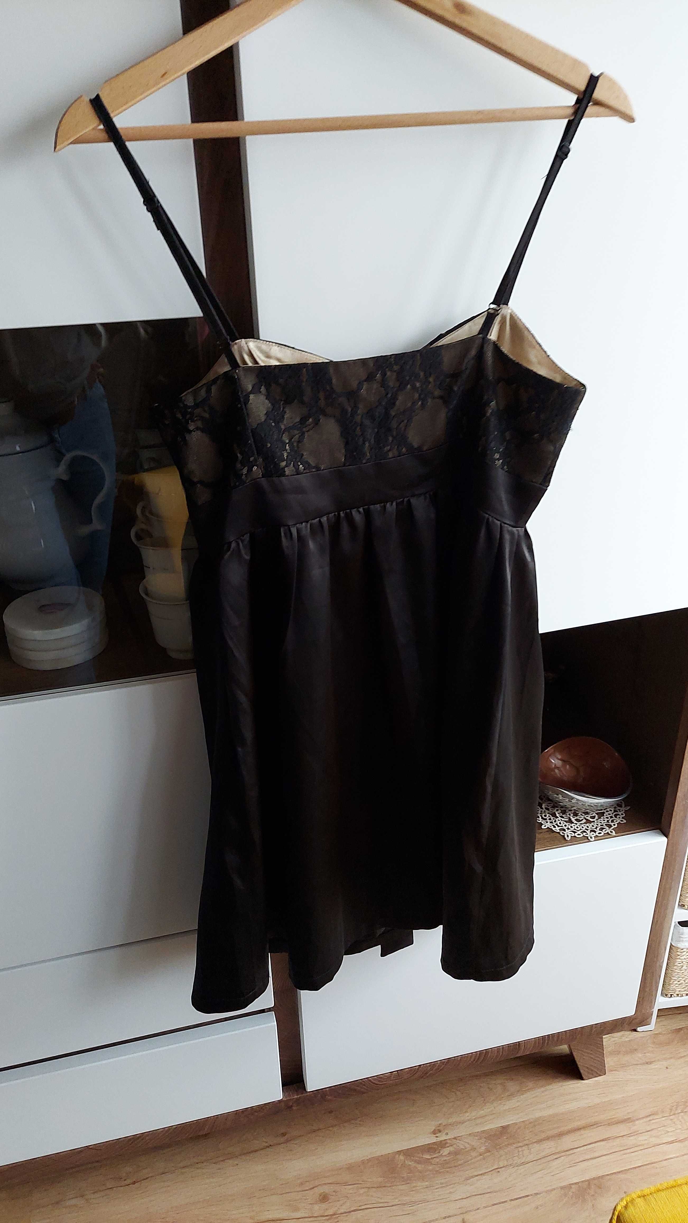 Sukienka Orsay czarno-złota