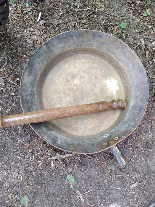 Таз латунный СССР