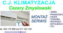Klimatyzacja.  Montaż. Serwis.
